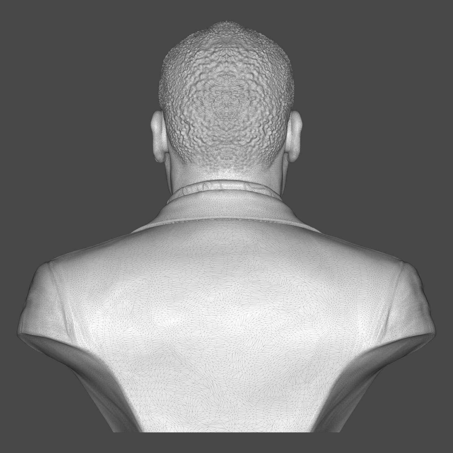 Tony Todd Candyman 3D Printable Bust 3D Model