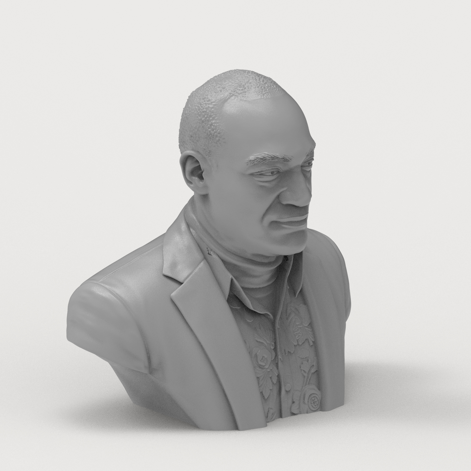Tony Todd Candyman 3D Printable Bust 3D Model