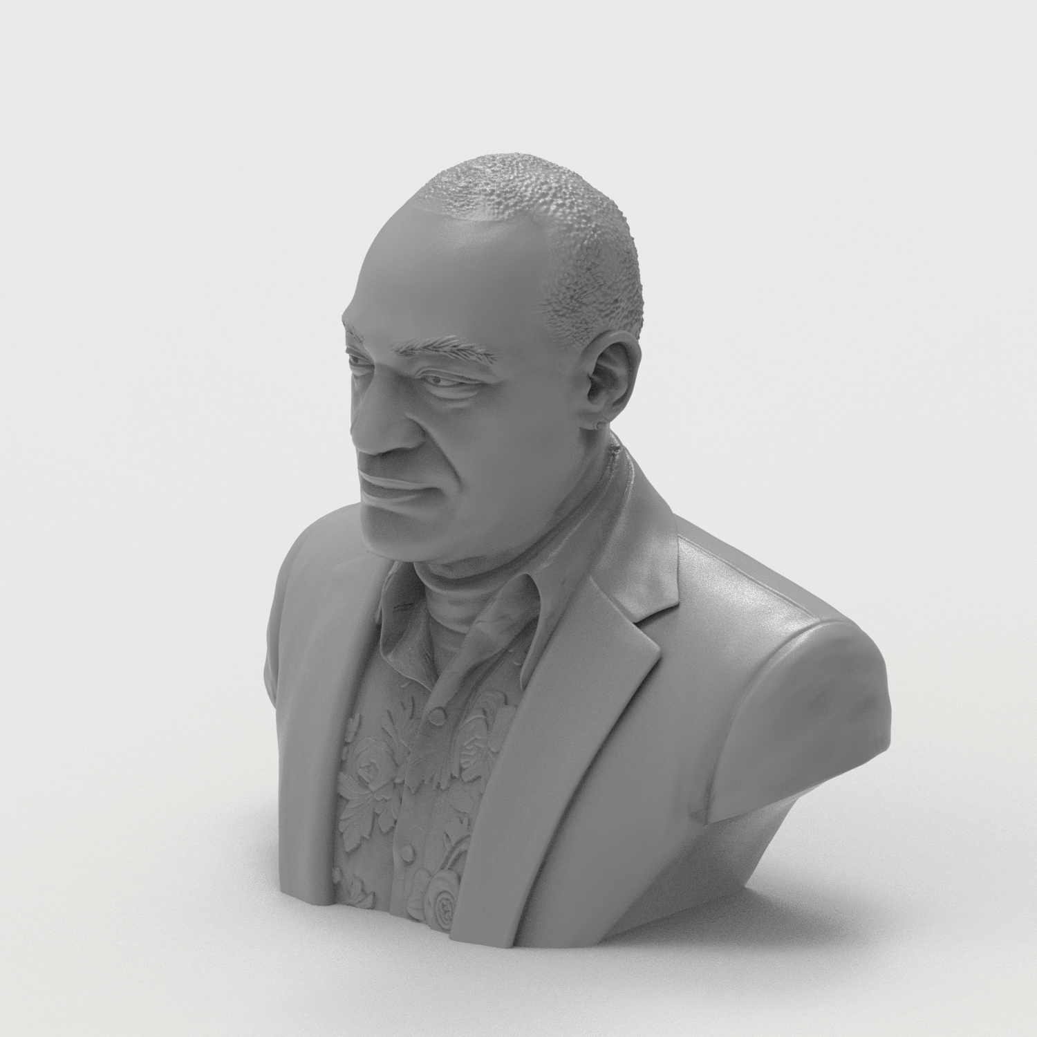 Tony Todd Candyman 3D Printable Bust 3D Model