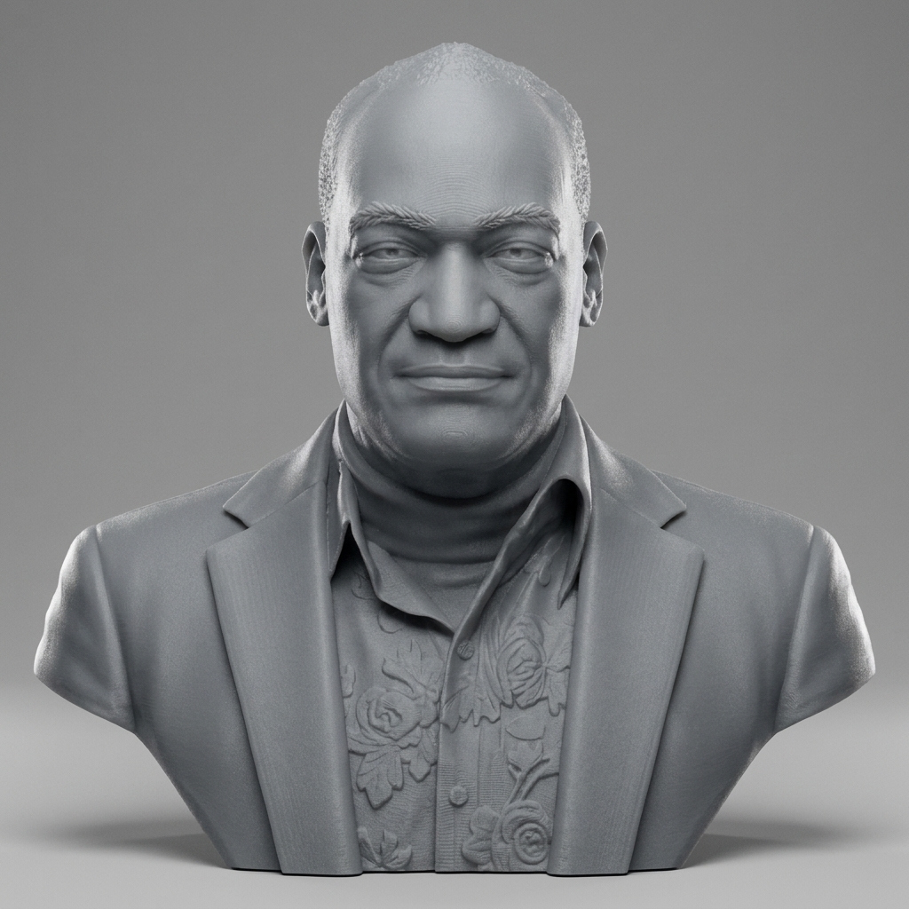 Tony Todd Candyman 3D Printable Bust 3D Model