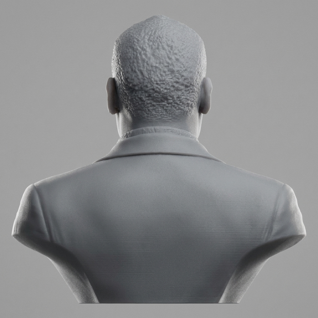 Tony Todd Candyman 3D Printable Bust 3D Model