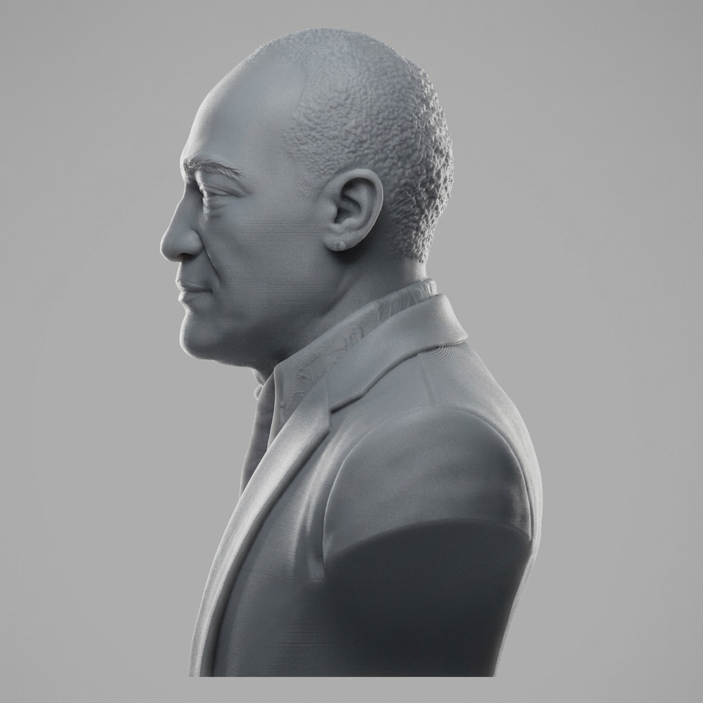 Tony Todd Candyman 3D Printable Bust 3D Model