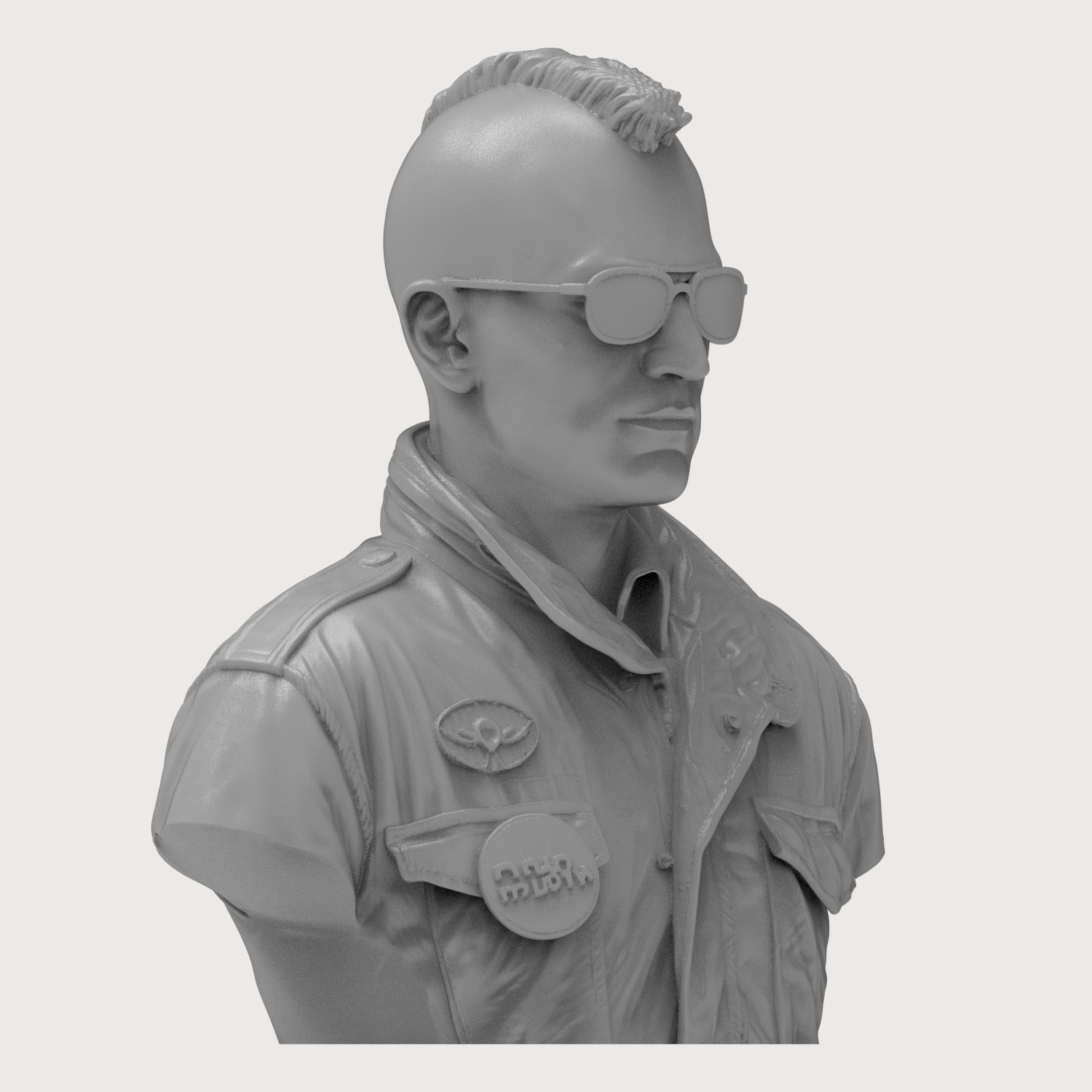 Travis Bickle Taxi Driver 3D Printable Bust 3D Model