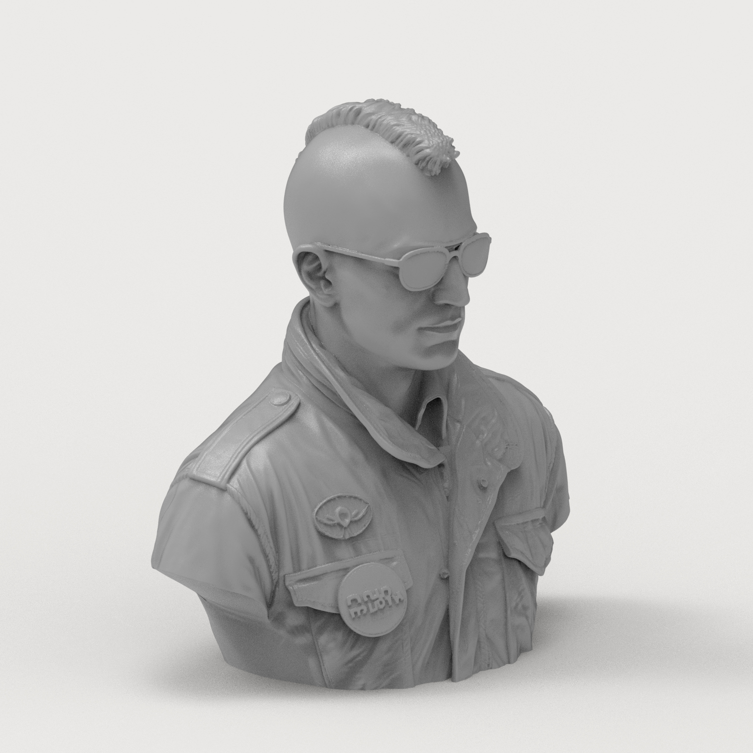 Travis Bickle Taxi Driver 3D Printable Bust 3D Model