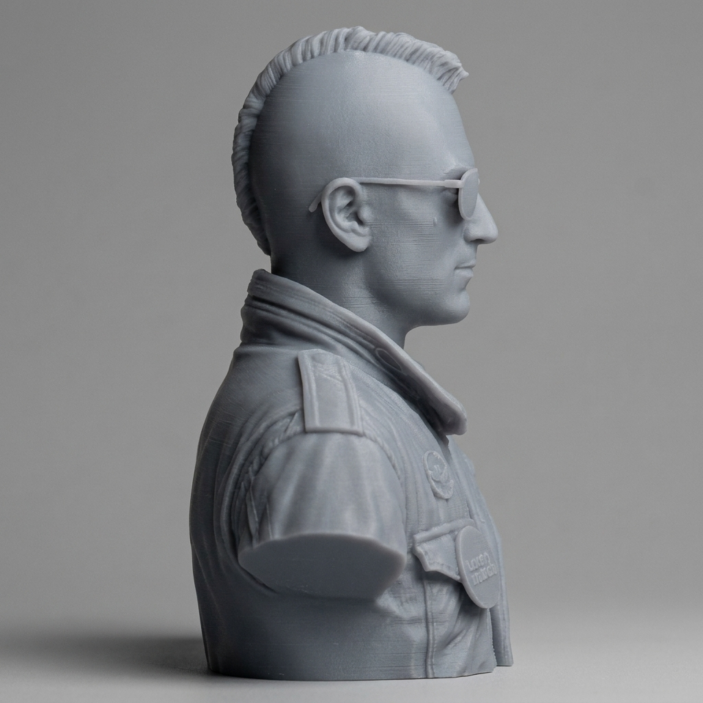 Travis Bickle Taxi Driver 3D Printable Bust 3D Model