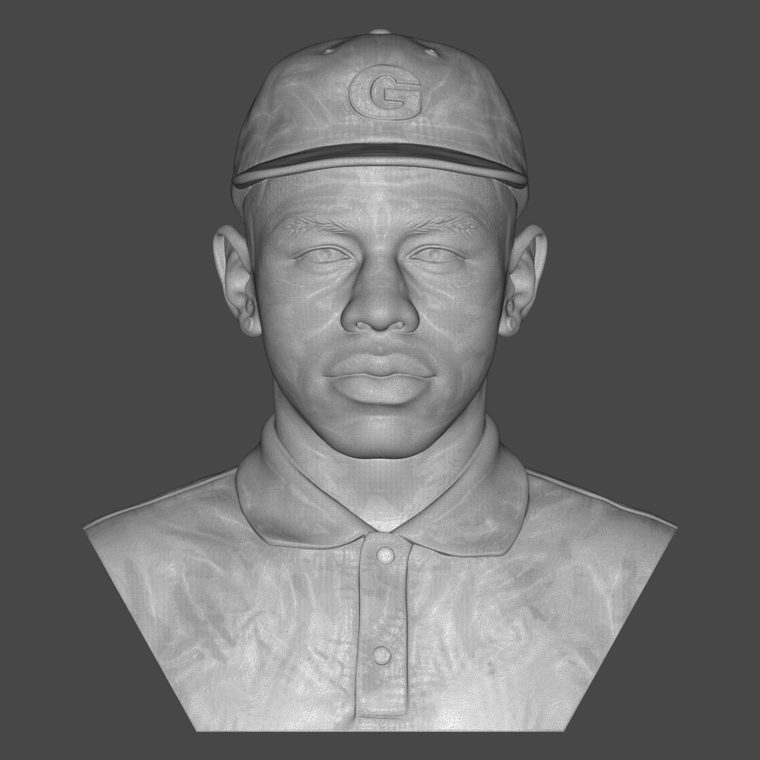Tyler the Creator 3D Printable Bust 3D Model