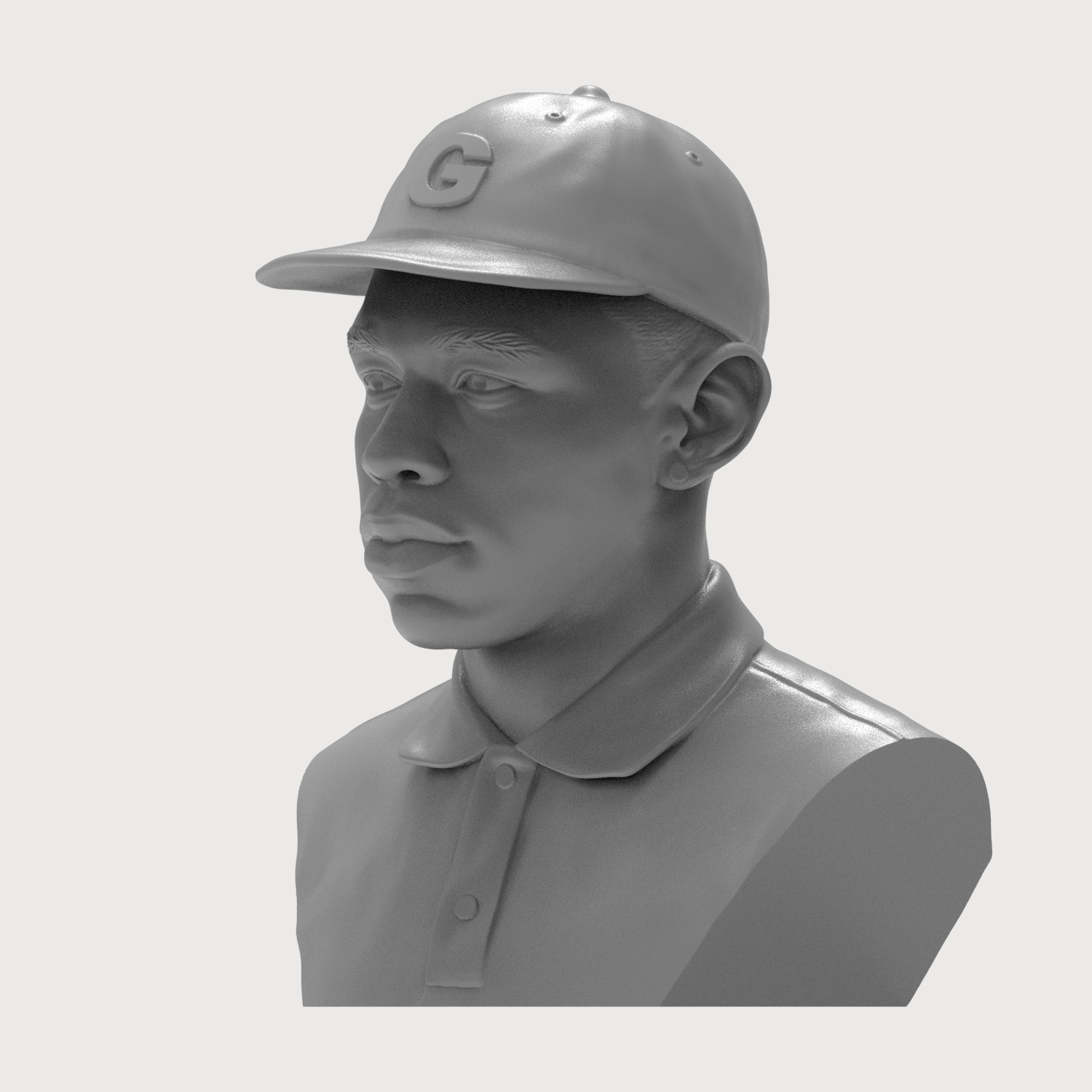 Tyler the Creator 3D Printable Bust 3D Model