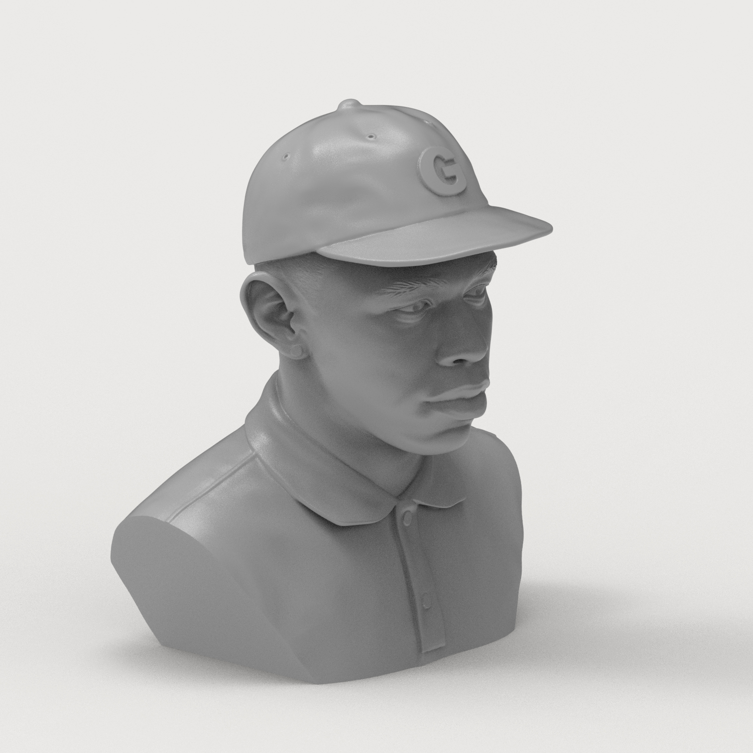 Tyler the Creator 3D Printable Bust 3D Model