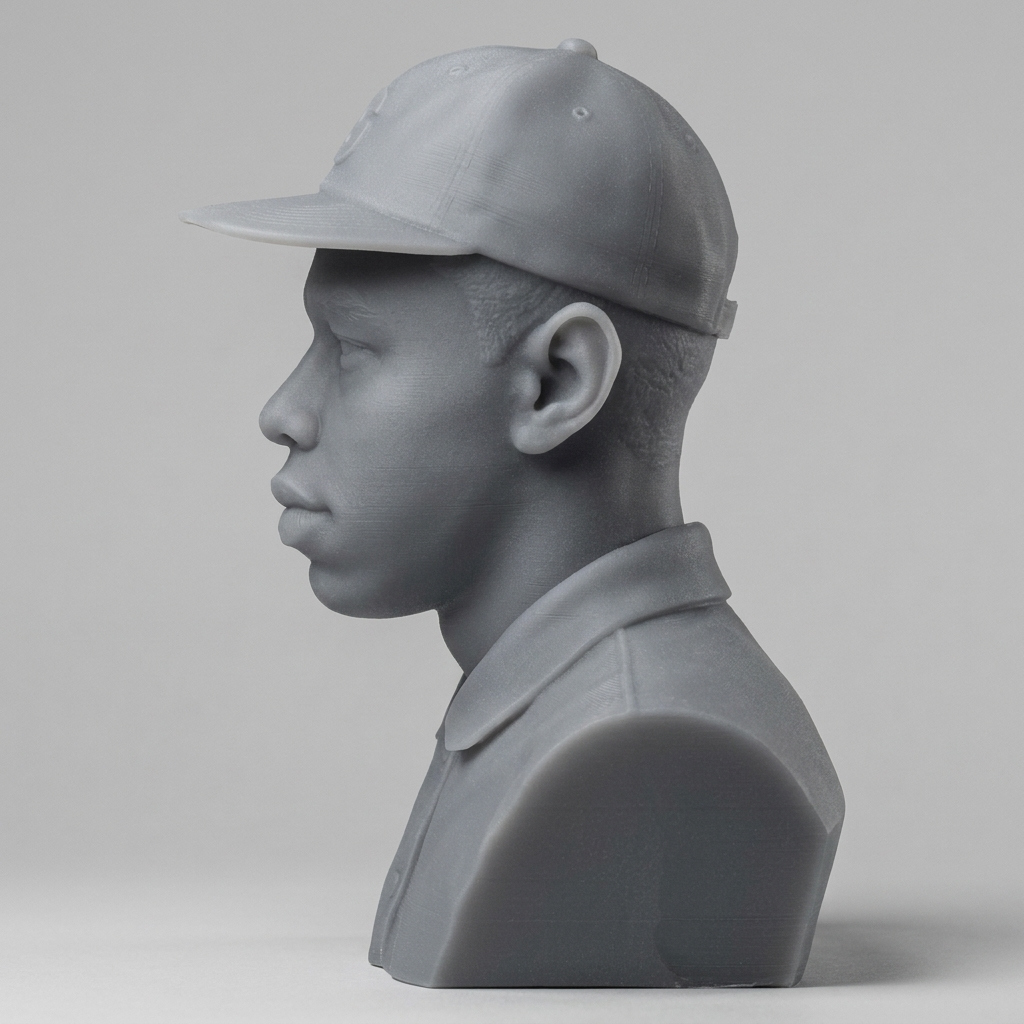 Tyler the Creator 3D Printable Bust 3D Model