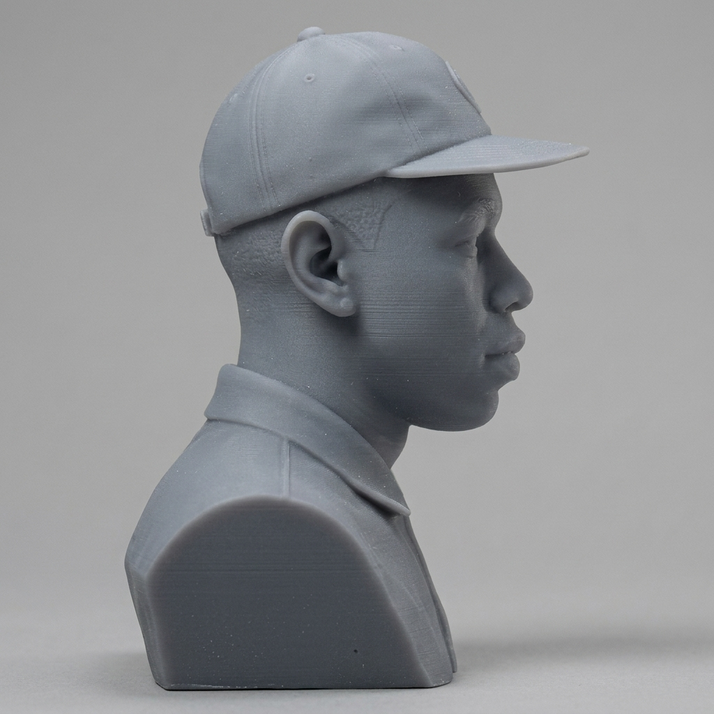Tyler the Creator 3D Printable Bust 3D Model