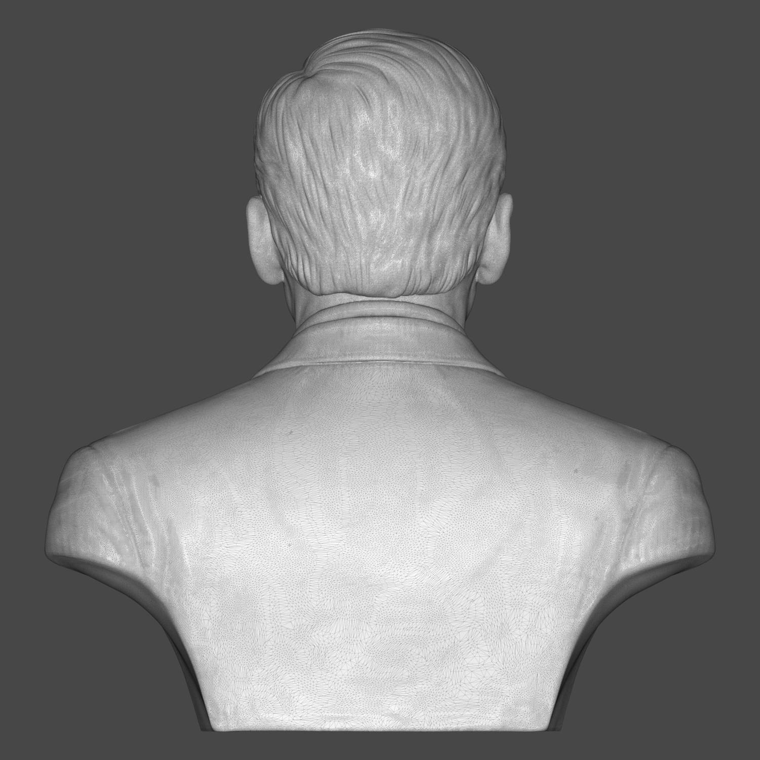 V&aacuteclav Havel 3D Printable Bust 3D Model