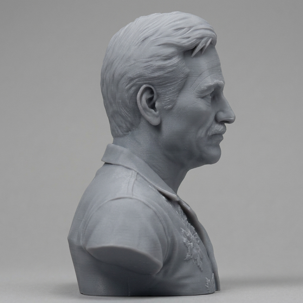 Victor Sullivan Sully Uncharted Character Bust 3D Model