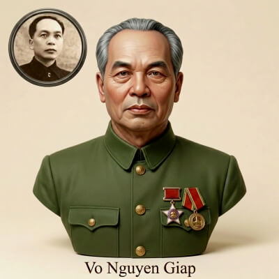 Vo Nguyen Giap 3D Printable Bust