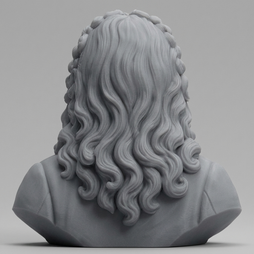 Voltaire Fran&ccedilois-Marie Arouet Bust 3D Printable 3D Model