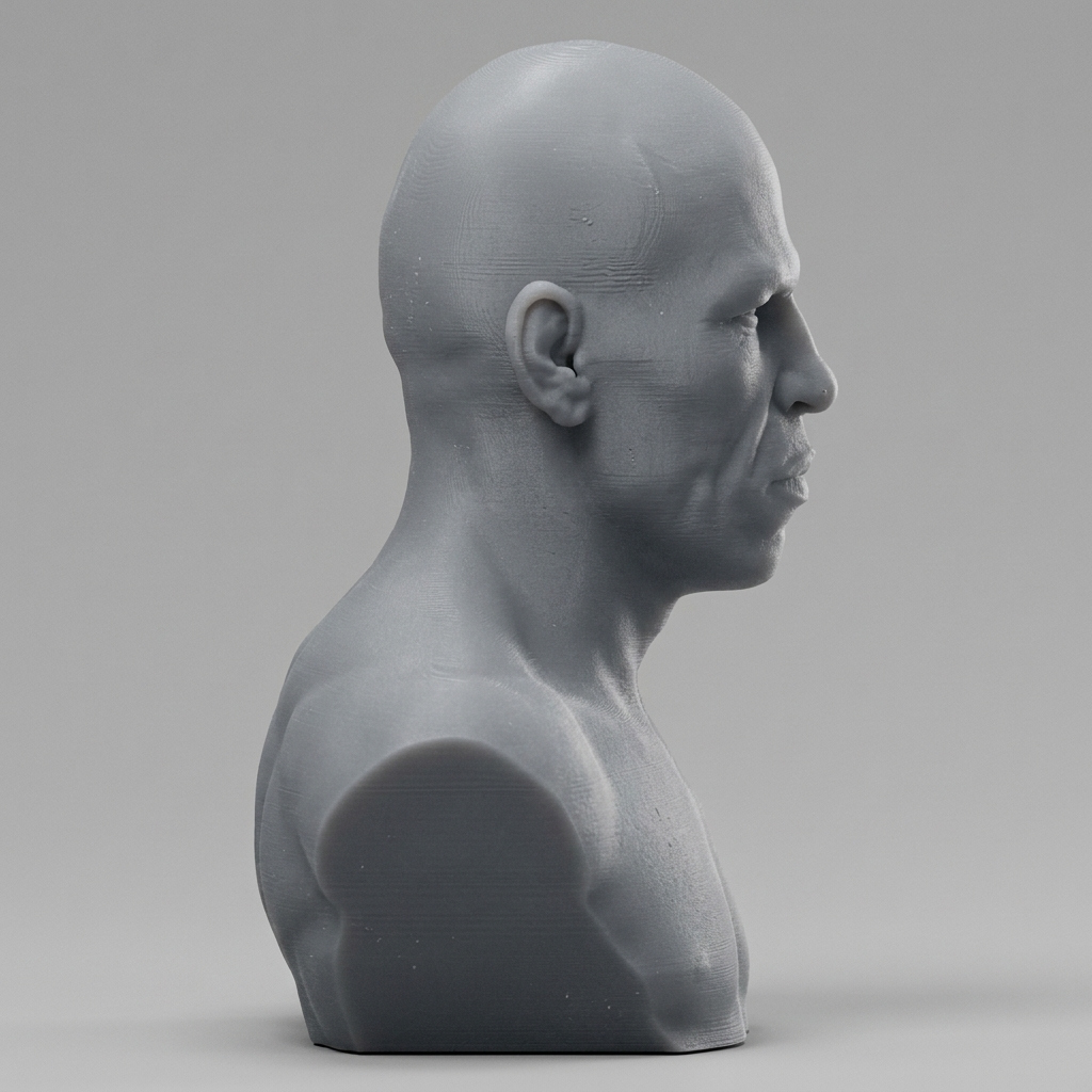 Wanderlei Silva 3D Printable Bust 3D Model