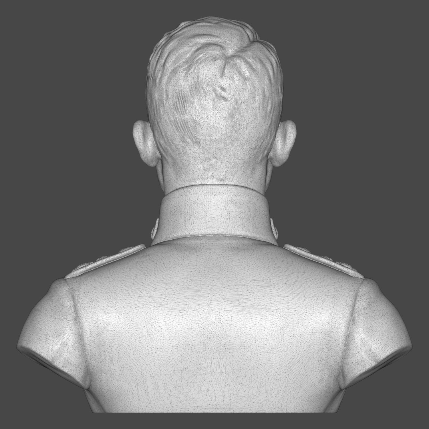 Werner Voss 3D Printable Bust 3D Model