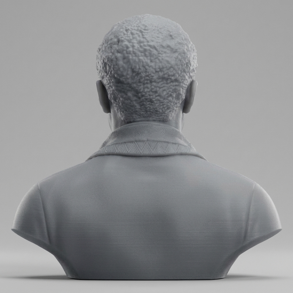 Wesley Snipes Portrait Bust 3D Printable 3D Model