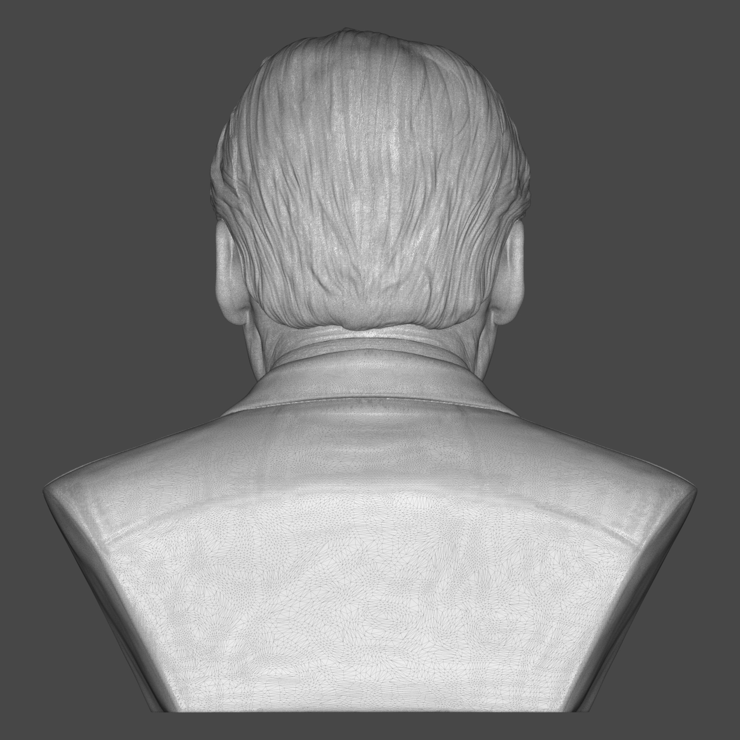Willy Brandt 3D Printable Bust 3D Model