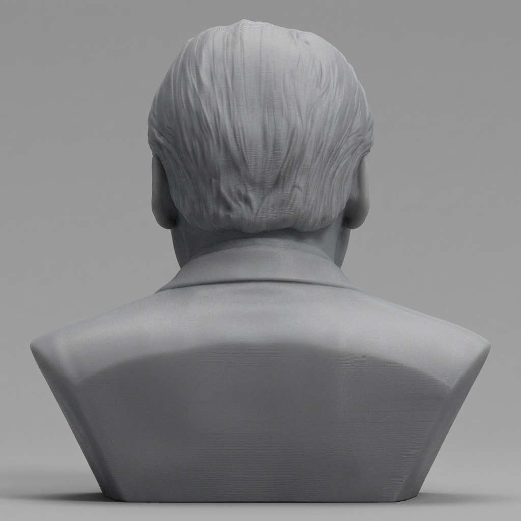 Willy Brandt 3D Printable Bust 3D Model