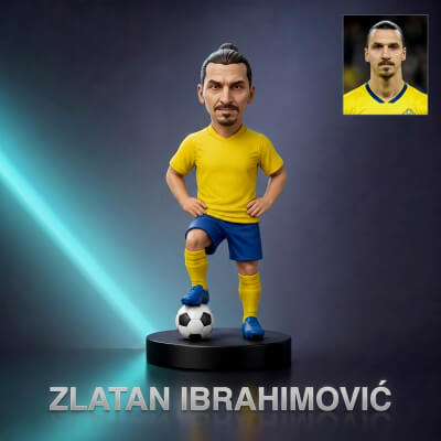 Zlatan Ibrahimovi 3D Printable Figurine
