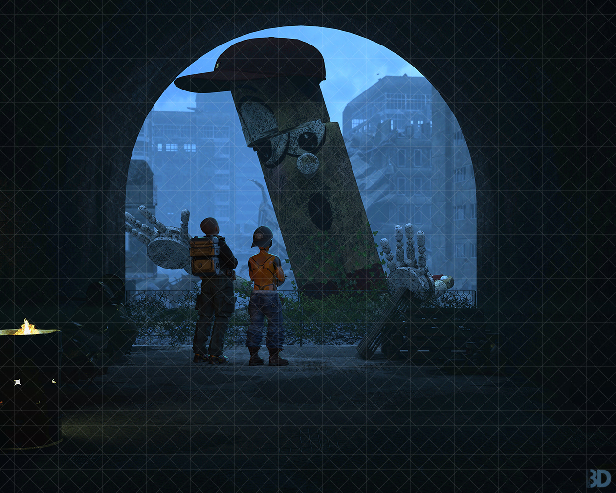 Apocalyptic Toy Environment Daz Content