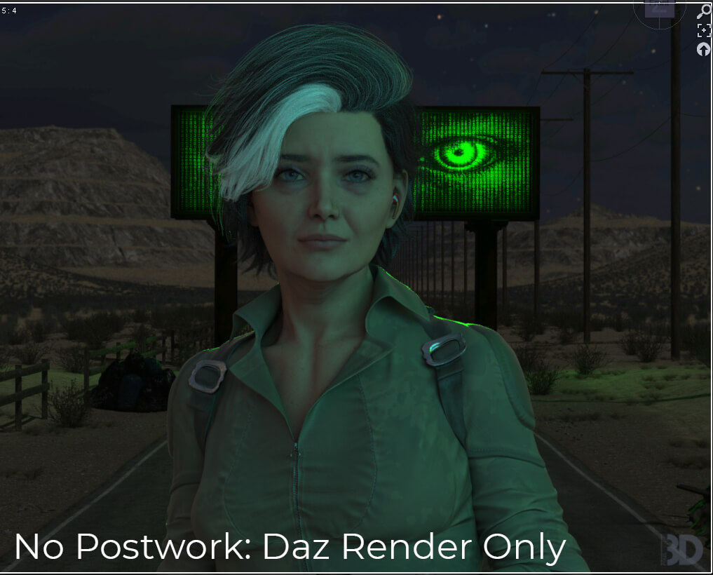 Watching Billboard Scenes Promo 3D Render, Digital Artwork by 3DPixelPantry