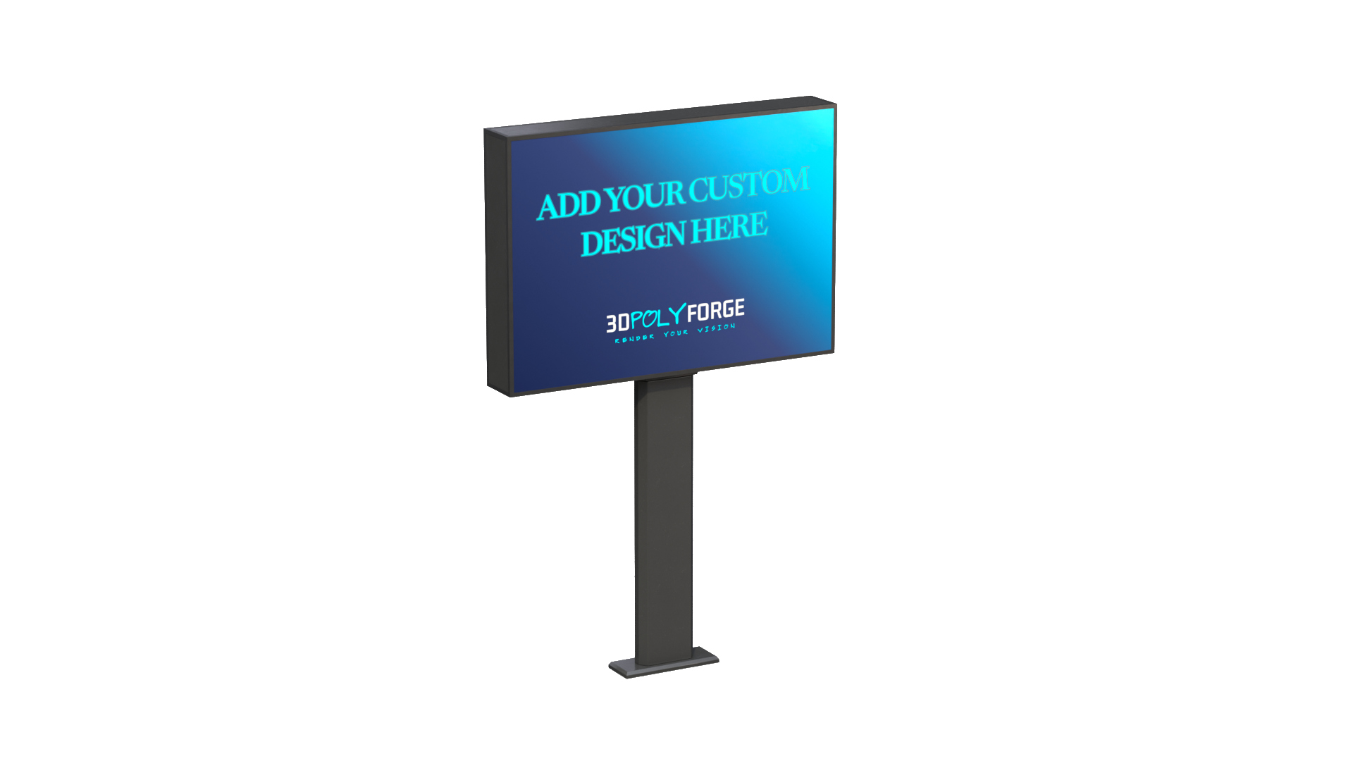 Advertising Light Box Pack 3D Model