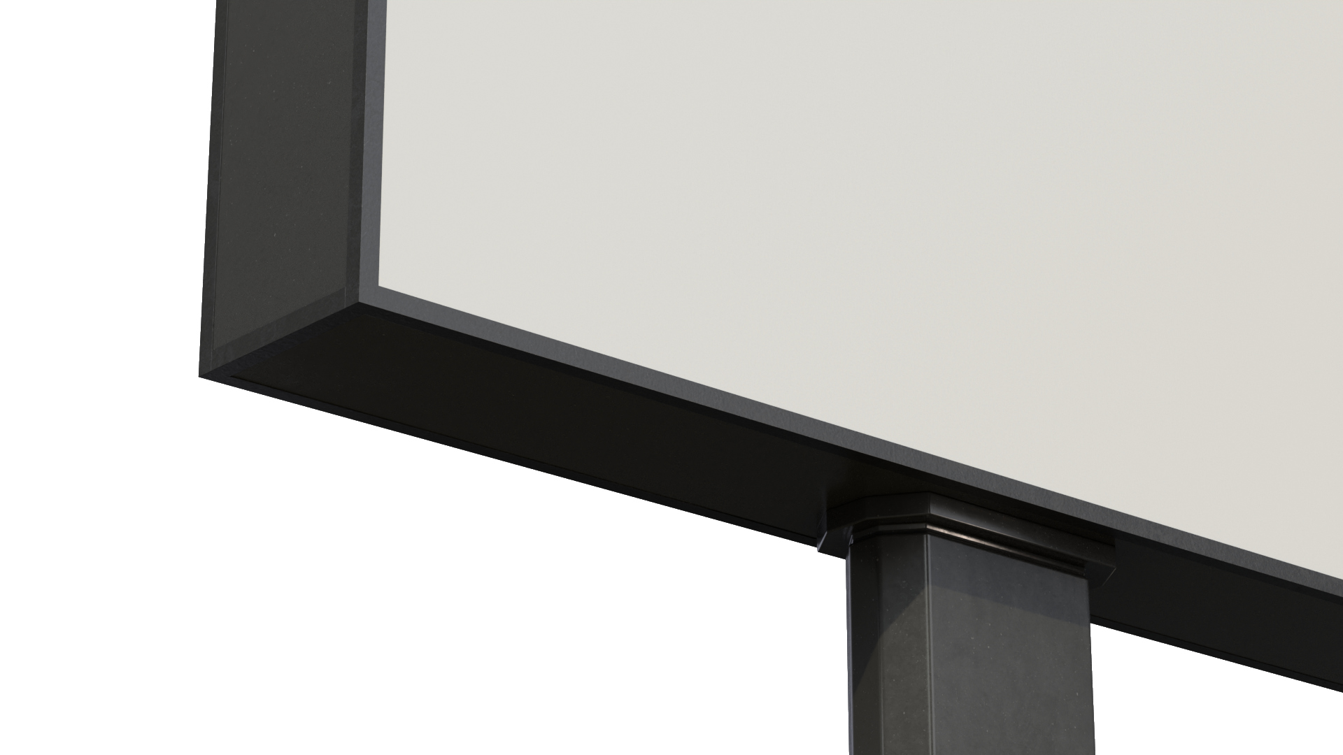 Advertising Light Box - Horizontal Panel 3D Model