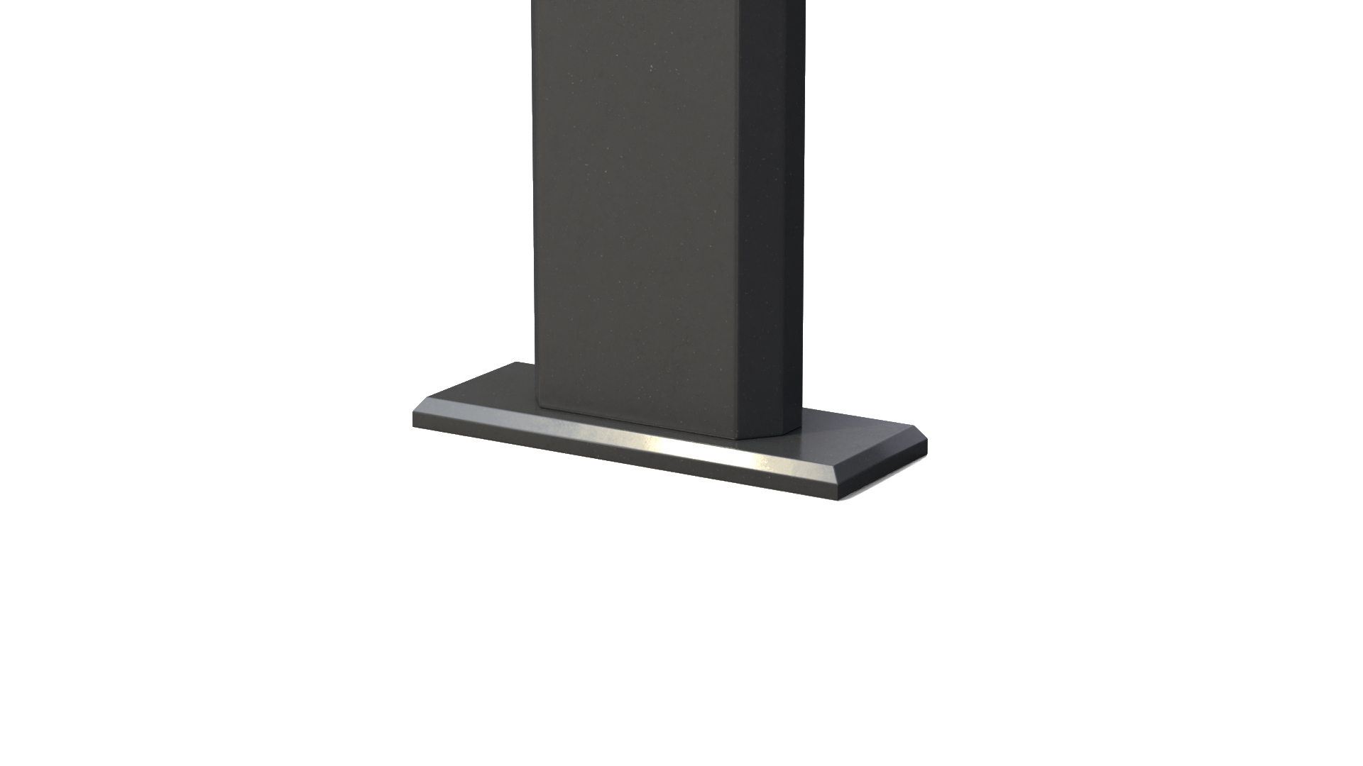 Advertising Light Box - Horizontal Panel 3D Model