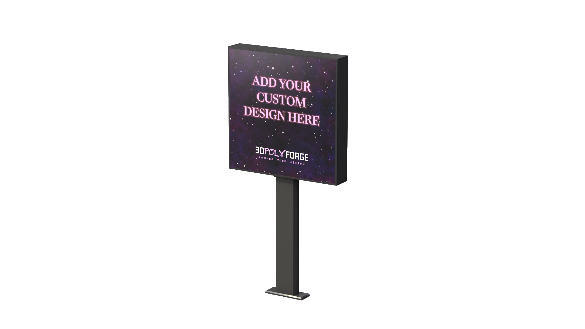 Advertising Light Box Pack 3D Model