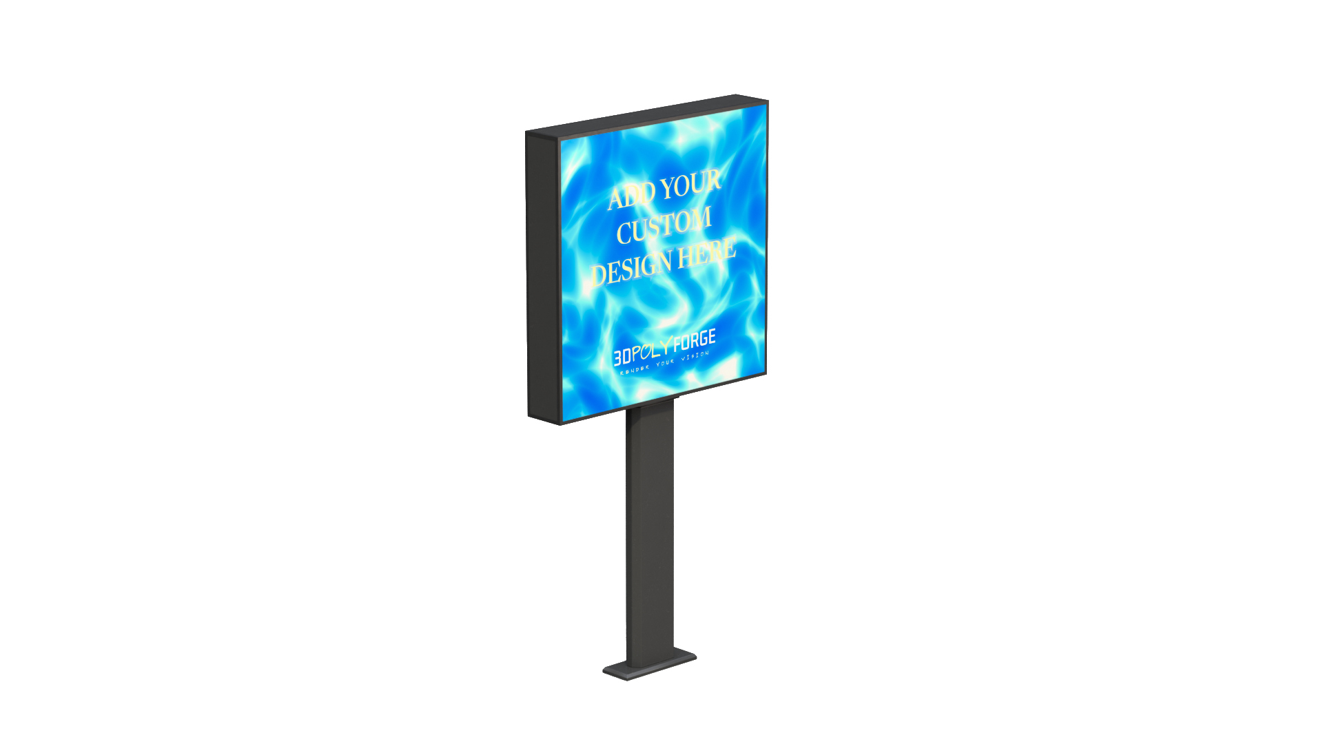 Advertising Light Box Pack 3D Model