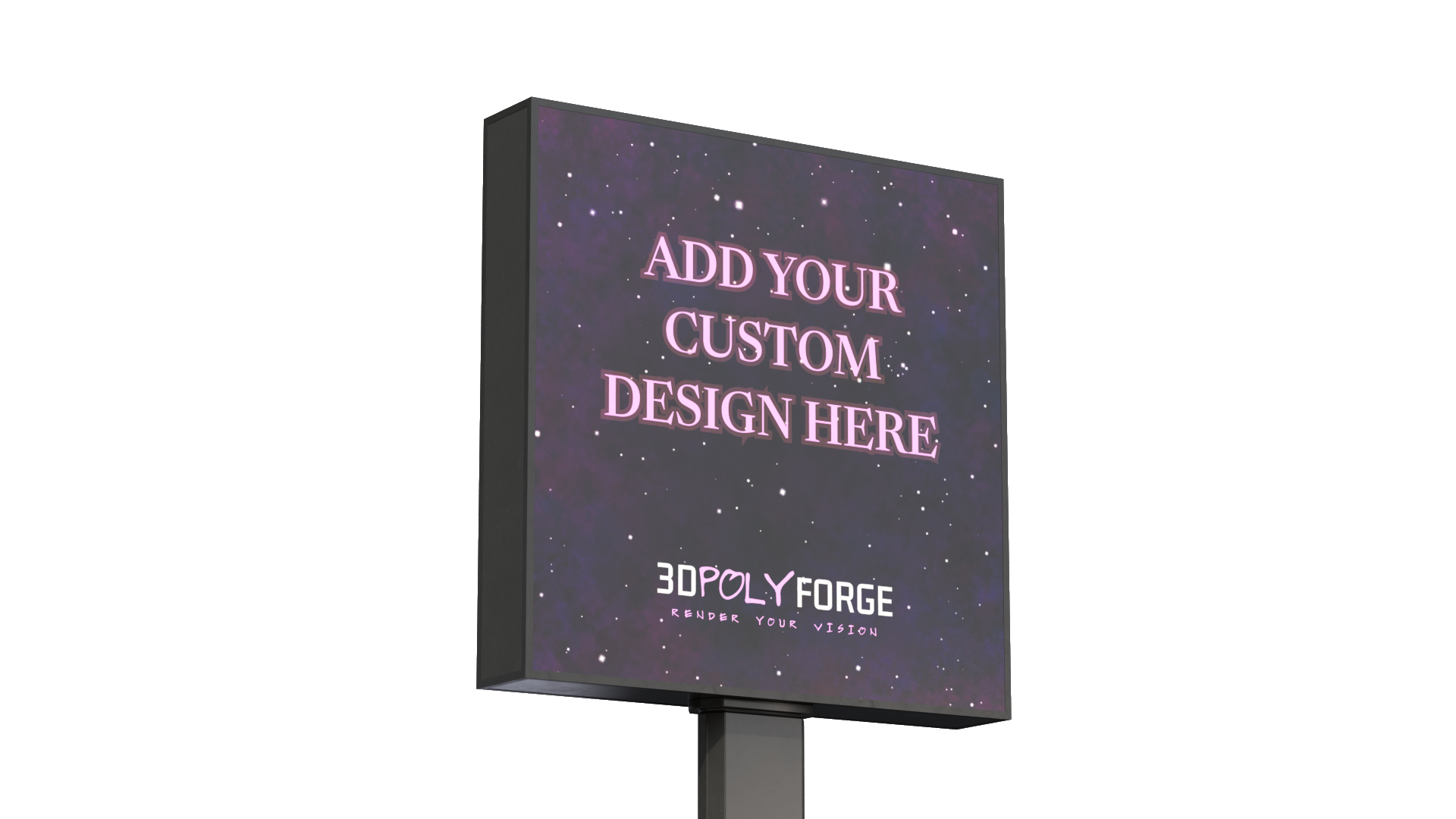 Advertising Light Box Pack 3D Model