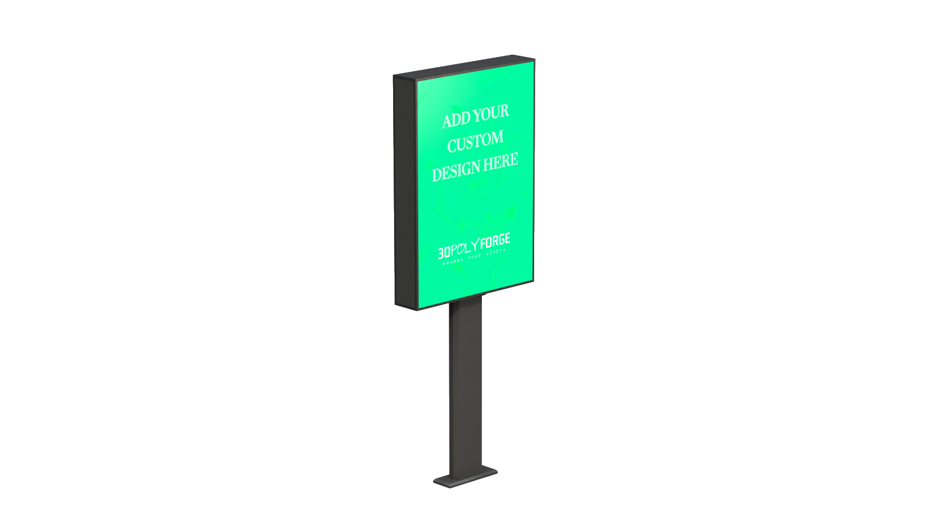Advertising Light Box Pack 3D Model