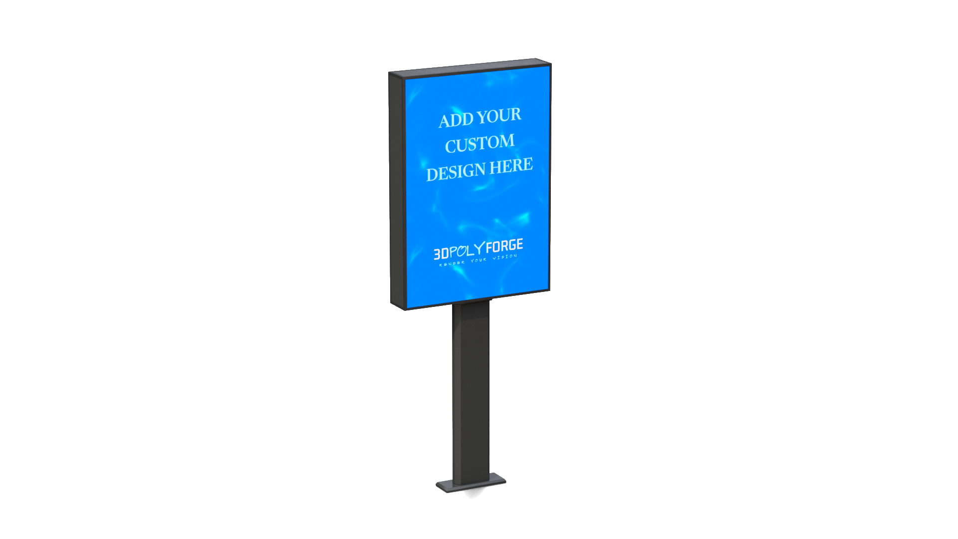 Advertising Light Box Pack 3D Model