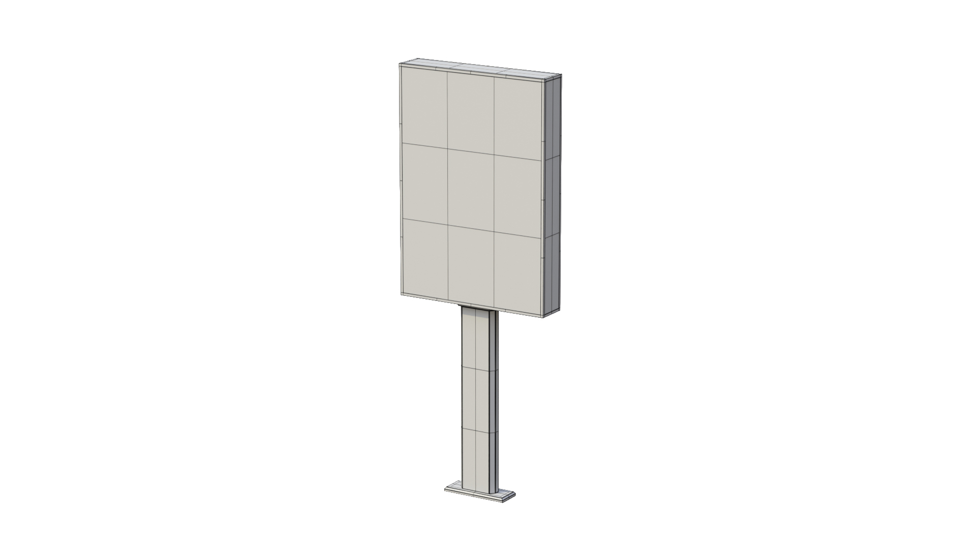 Advertising Light Box Pack 3D Model