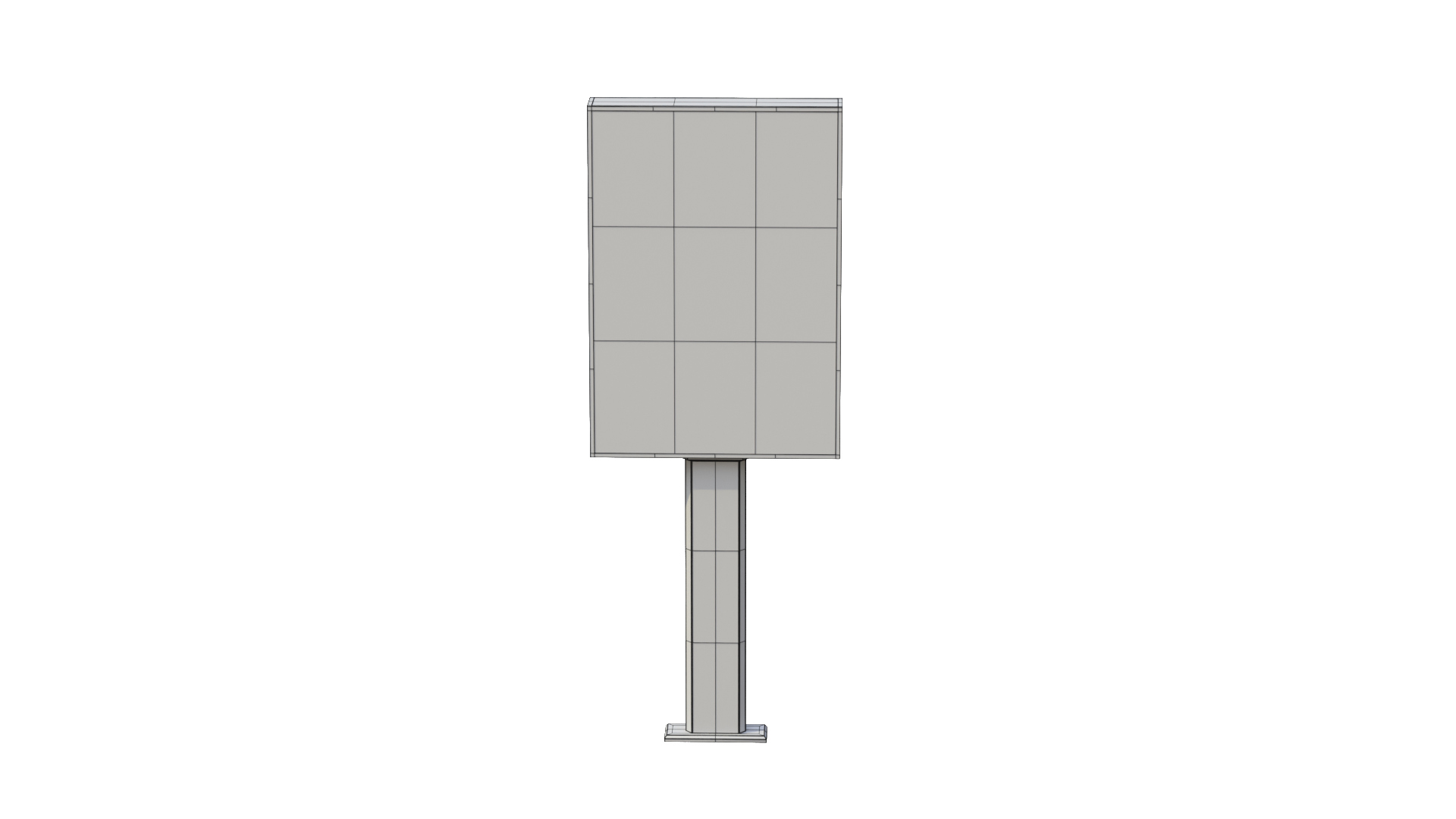 Advertising Light Box Pack 3D Model