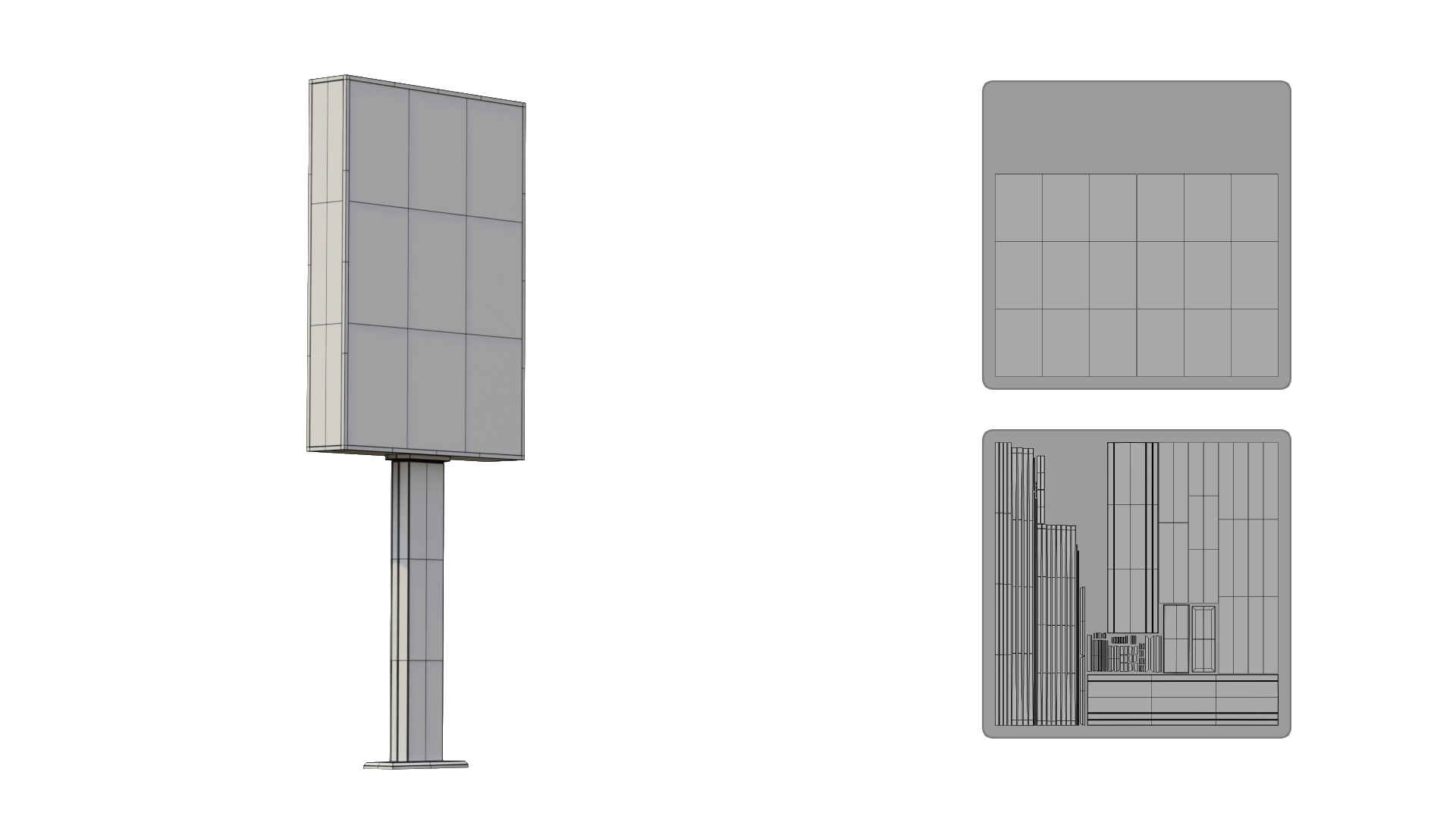 Advertising Light Box Pack 3D Model