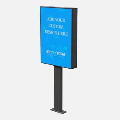 Advertising Light Box - Vertical Panel