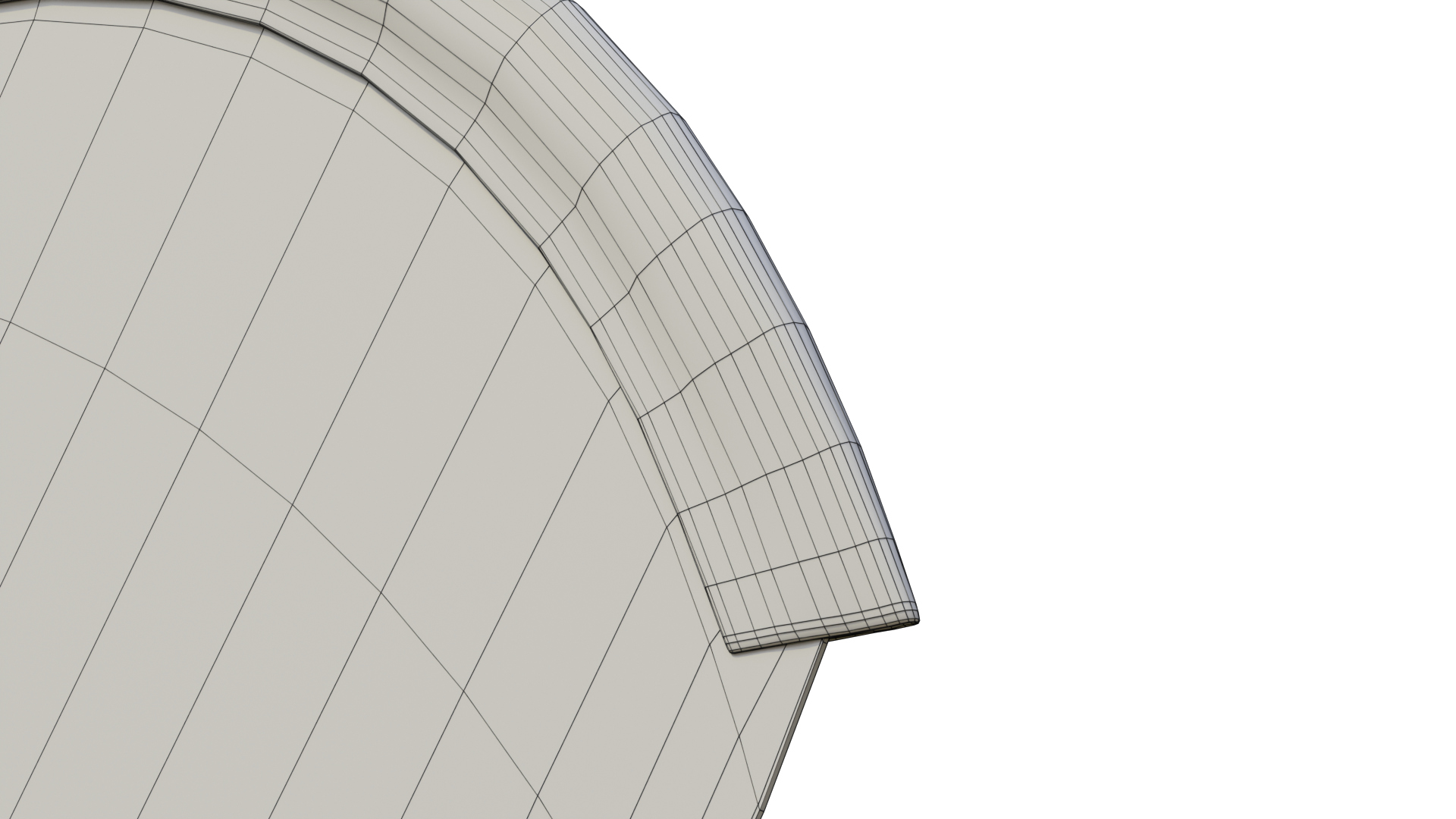 Feather Flag - Cafe Custom Banner 3D Model