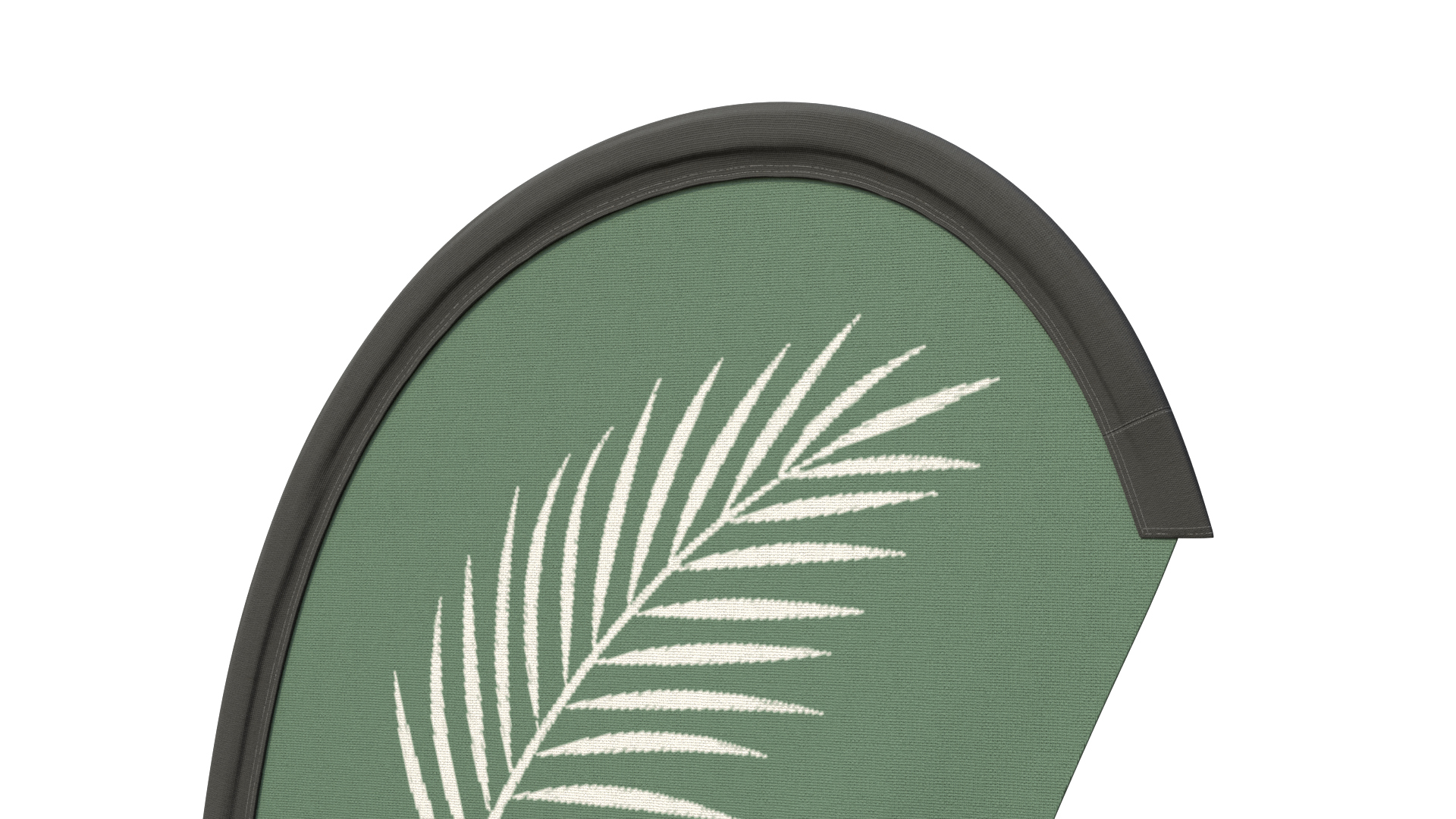 Feather Flag - Resort and Beach Custom Banner 3D Model