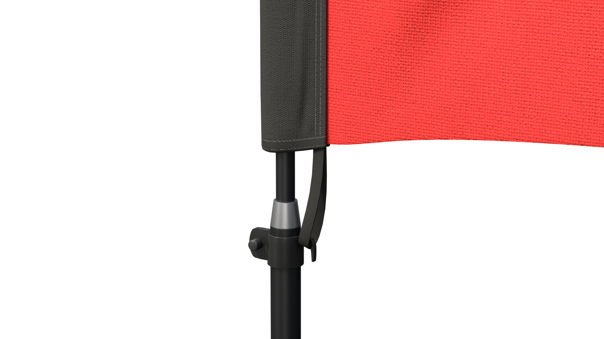 Feather Flag - Restaurant Custom Banner 3D Model
