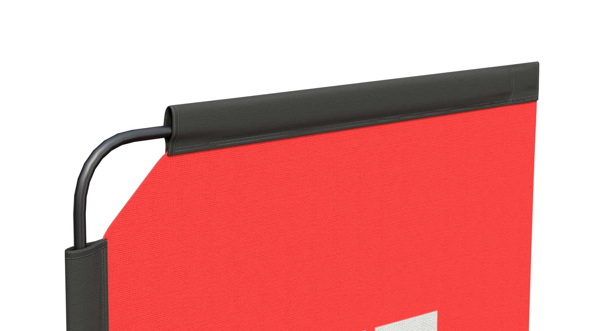 Feather Flag - Restaurant Custom Banner 3D Model