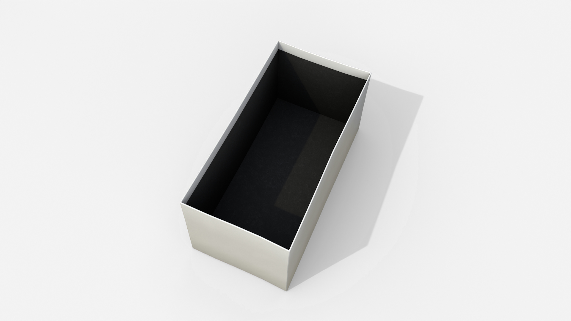 Gift Box - Rectangular with Tied Ribbon Rosette 3D Model