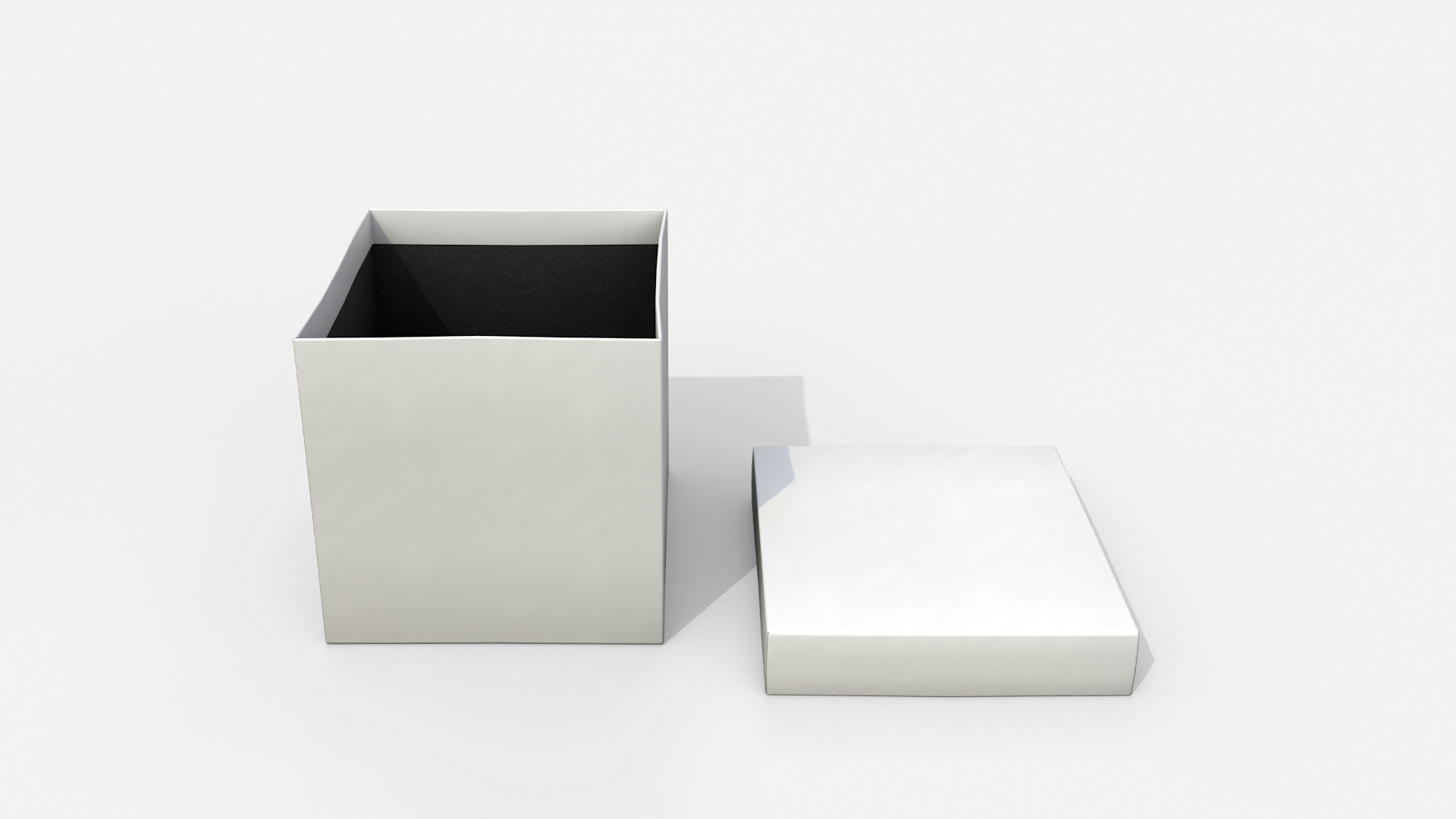 Gift Box - Regular with Tied Ribbon Rosette 3D Model