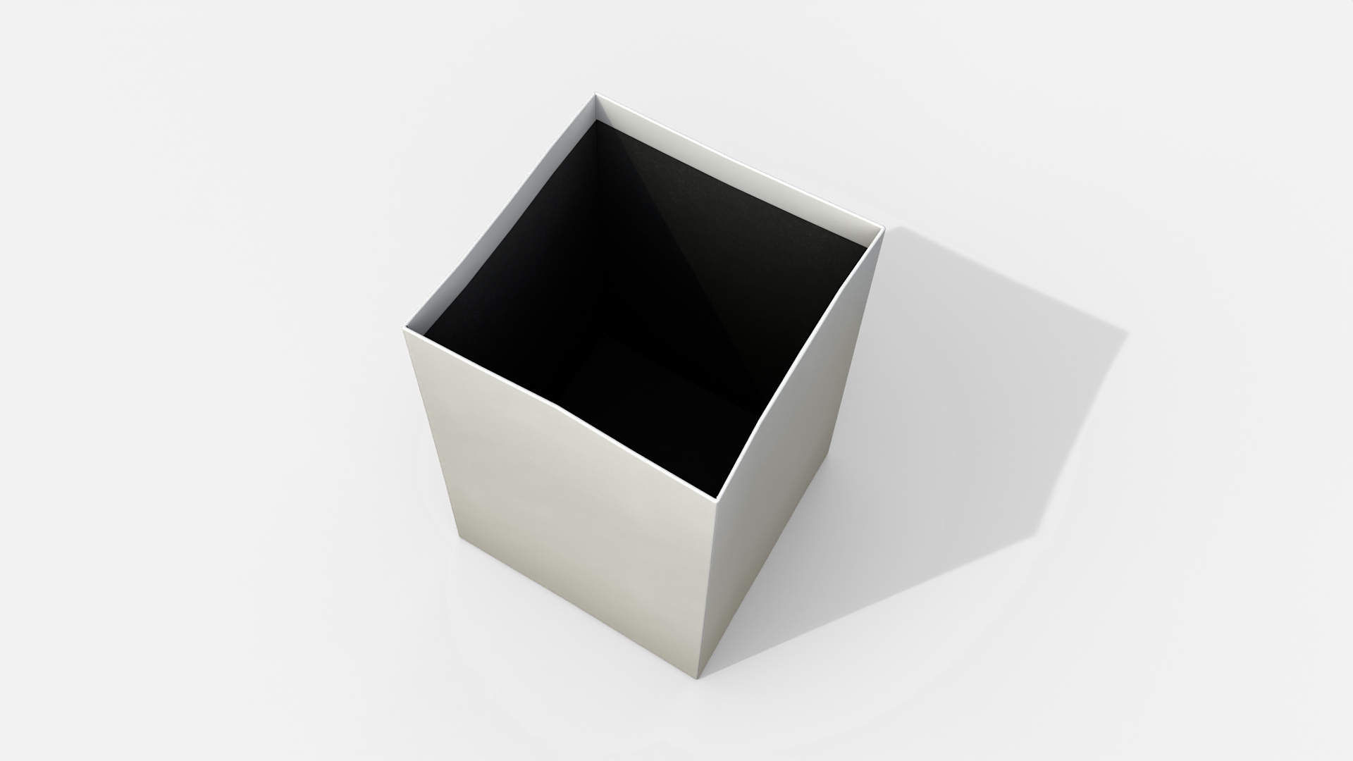 Gift Box - Tall Regular with Tied Ribbon Rosette 3D Model