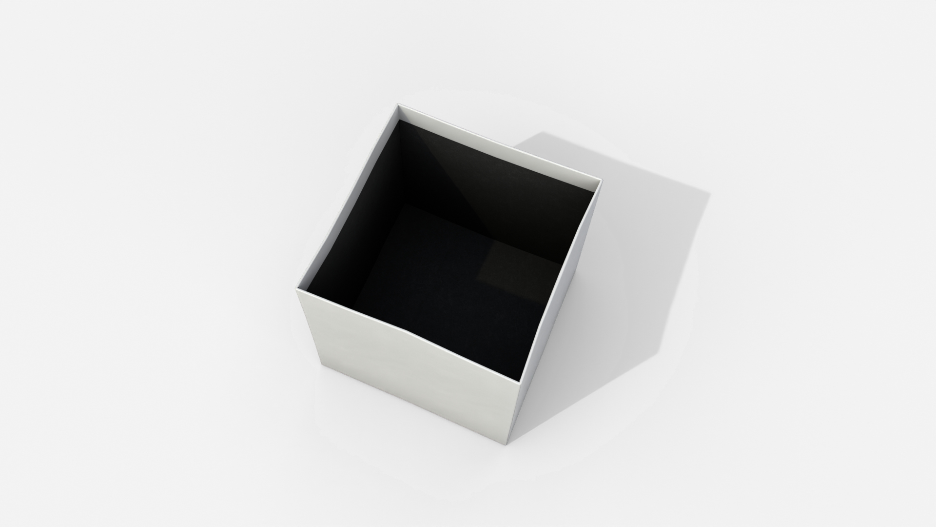 Rigid Box - Regular with Lift-Off Lid 3D Model