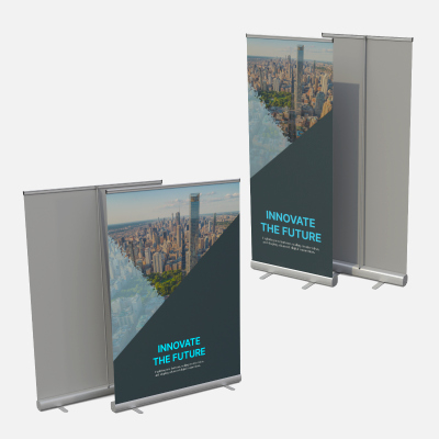 Roll-Up Banners - Standard and Wide Duo