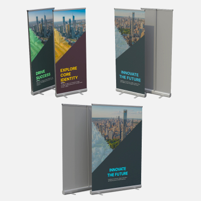 Roll-Up Banners Trio Set