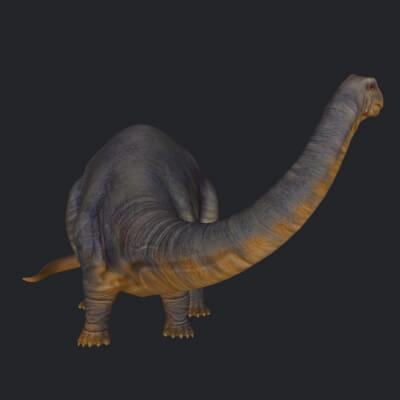 Apatosaurus Dino 3D Print Model