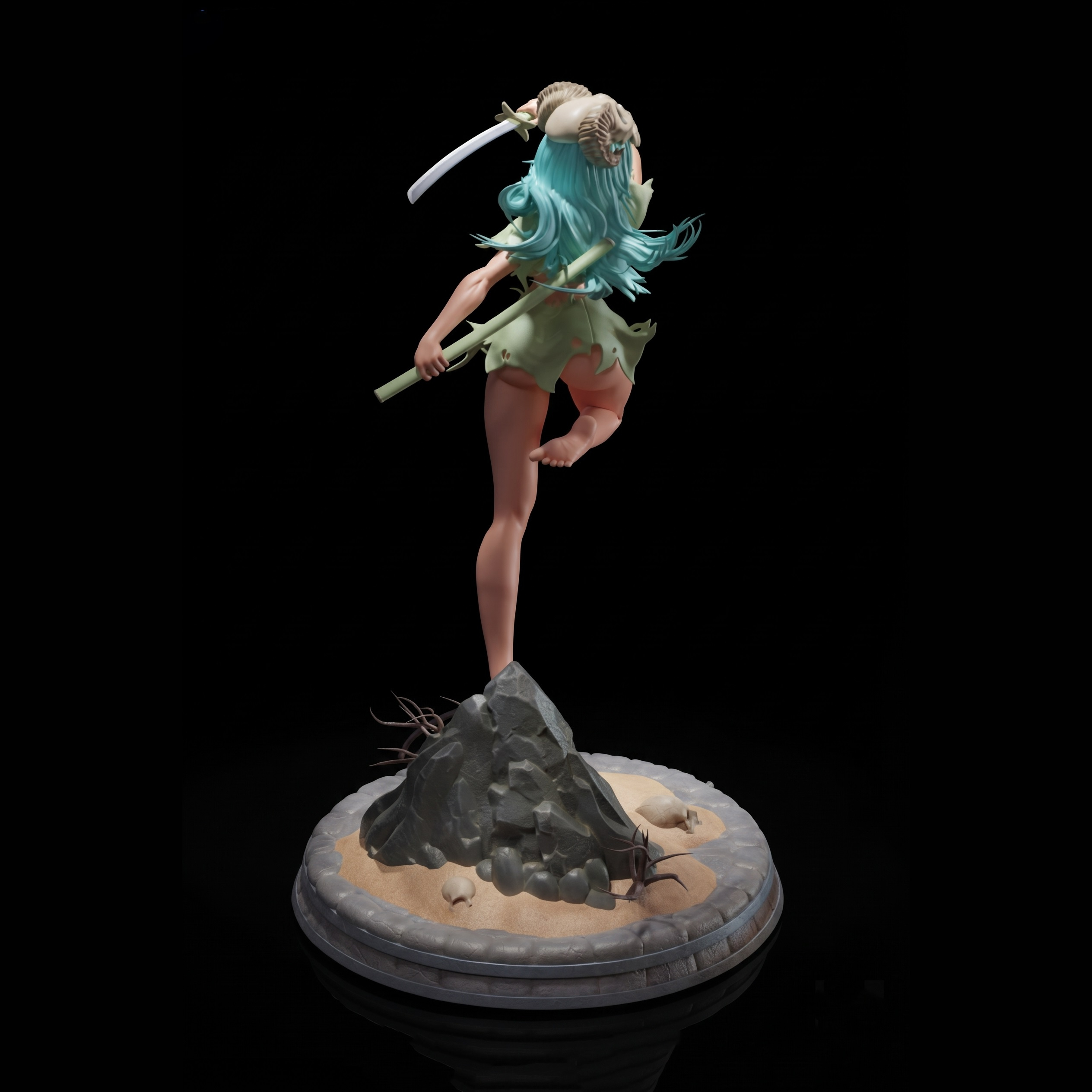 Bleach - Nelliel Tu Odelschwanck 3D Model